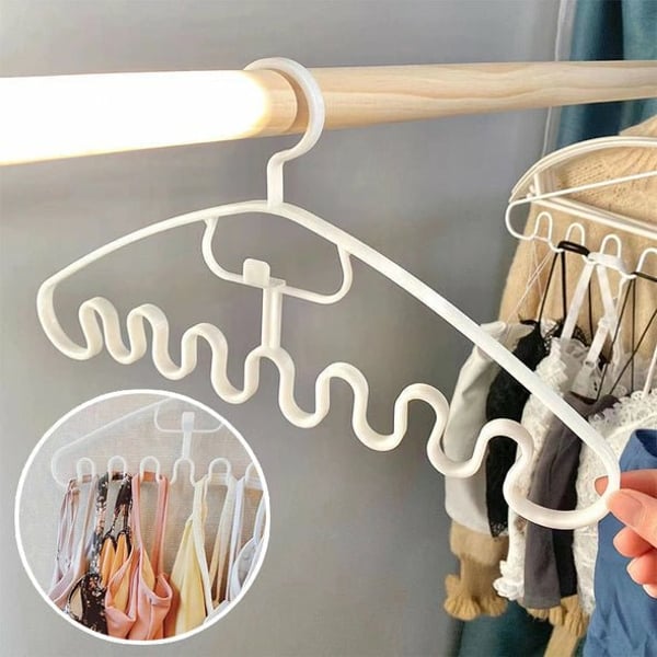 Last Day Promotion 48% OFF - ⭐Wave Pattern Stackable Hanger-BUY MORE SAVE MORE!!!