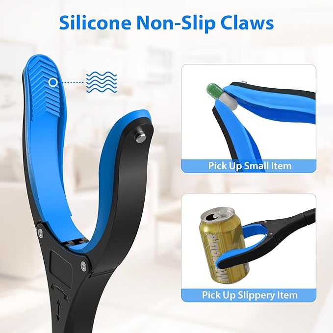 Foldable Grabber With 360° Swivel Clip