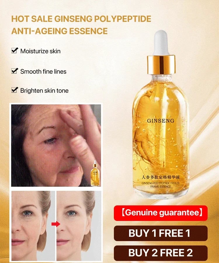 🔥LAST DAY 49% OFF🔥 Ginseng Polypeptide Anti-Ageing Essence