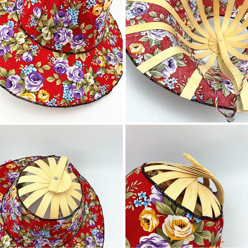 🎁TikTok Last Day Sale - 70% OFF🎉2 in 1 Portable Bamboo Sun Hat for Women