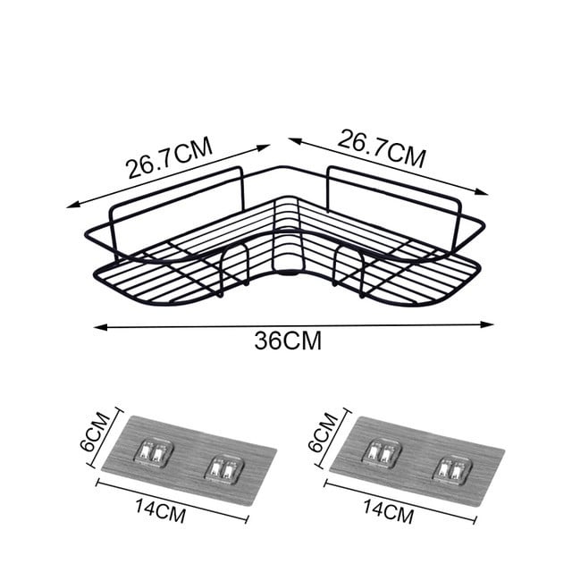 🔥Clear Stock Last Day 50% OFF🔥 - Bathroom Shelf Kitchen Organizer Shelves-🔥Buy 2 save 10%