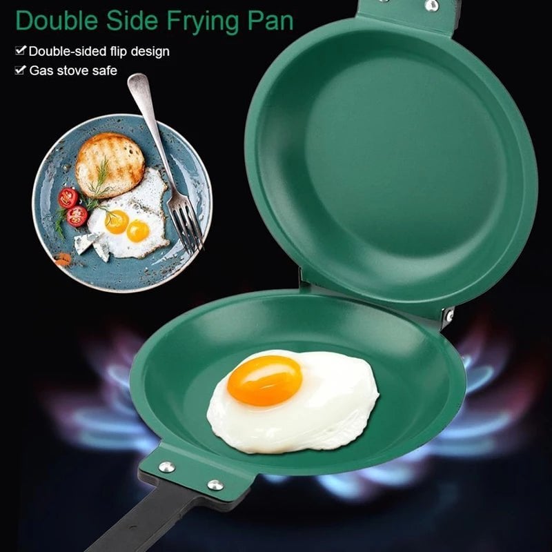 🔥Double Sided Frying Pans⚡Buy 2 Get Free Shipping