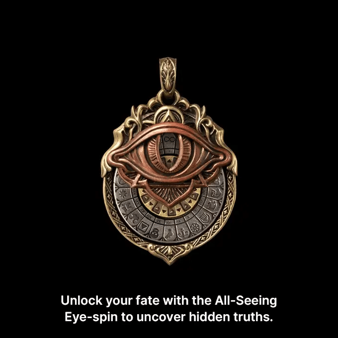 💥LAST DAY SALE 50% OFF💥Handmade Tarot Vision Pendant⚡️Buy 2 Free Shipping