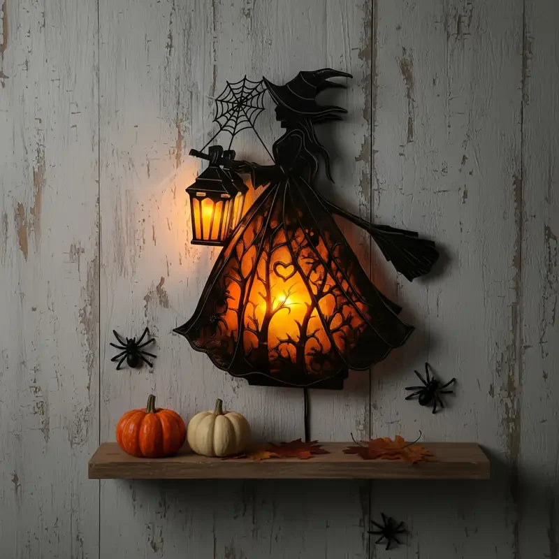 💥LAST DAY SALE 50% OFF🧙🏻‍♀️Dark Night Witch Lamp🖤BUY 2 FREE SHIPPING