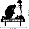 🎖️July 4th Flash Sale: 50% OFF Sitewide! 💕Handmade Memorial Metal Plaque For Soldiers