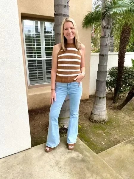 Ultra High Rise Stretch Flare Jean-Buy 2 Free Shipping