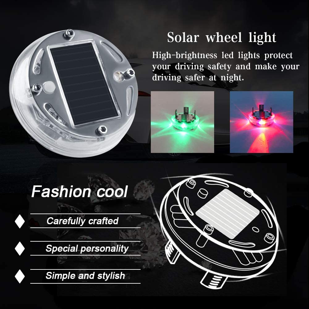 🔥SUMMER SALE- 50% OFF🔥Solar Car Floating Illumination Wheel Center Caps