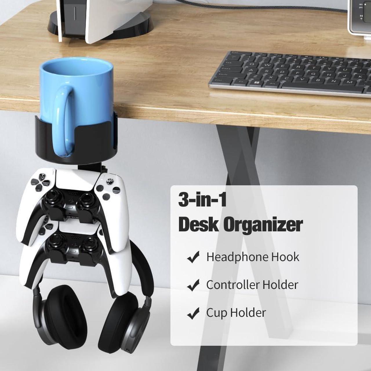 🔥Last Day Promotion 70% OFF🔥Desk Cup Holder & Headphone Hanger⚡️Buy 2  Free Shipping