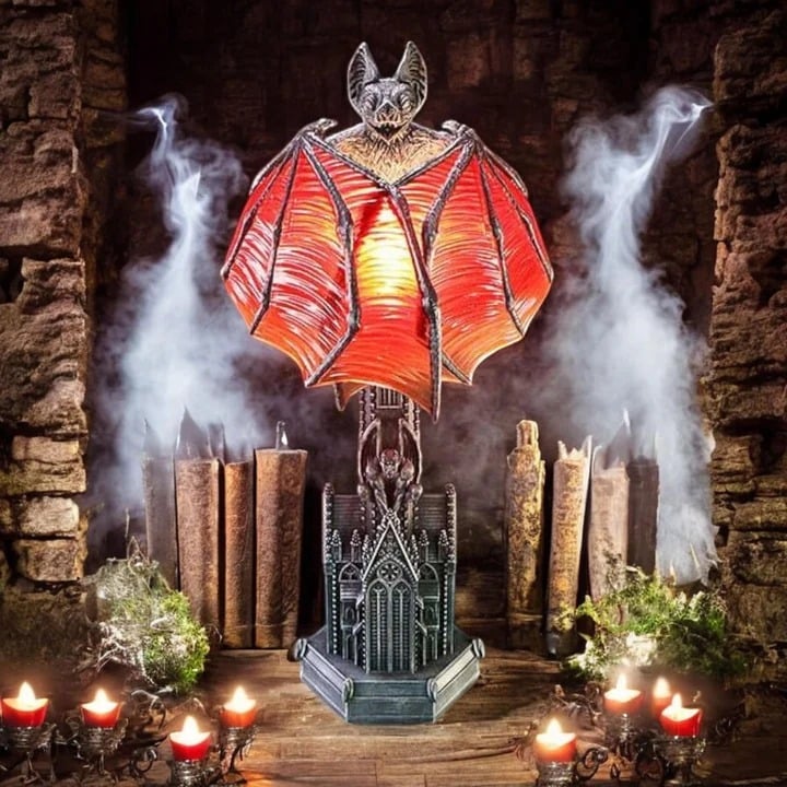 🎁TikTok Last Day Sale - 70% OFF🦇Gothic Wings of Night：Halloween Lamp
