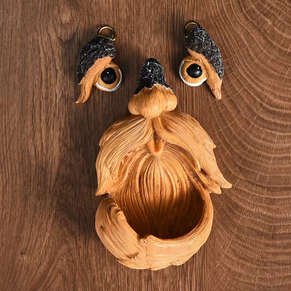Tree Face Bird Feeder, Tree Faces Decor Outdoor, Tree Hugger Yard Art Garden Decoration, Funny Tree Decorations Outdoor Statues Old Man Tree Art
