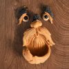 Tree Face Bird Feeder, Tree Faces Decor Outdoor, Tree Hugger Yard Art Garden Decoration, Funny Tree Decorations Outdoor Statues Old Man Tree Art