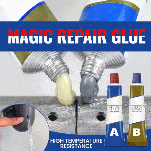 (🔥Last Day Promo - 49% OFF🔥) Metal Repair A & B Glue, Buy 2 Get 2 Free