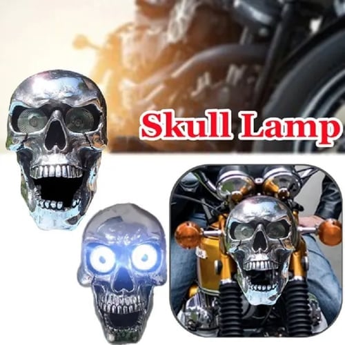 🔥Limited Time Sale 48% OFF🎉 Motorcycle LED Skull Headlamp 🔥 Buy 2 Free Shipping