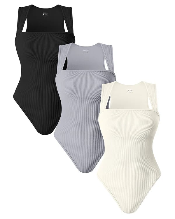 Sleeveless Tank Tops Bodysuits