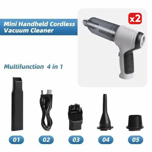 (Last Day Promotion - 50% OFF) Wireless Handheld Car Vacuum Cleaner（ BUY 2 FREE SHIPPING）