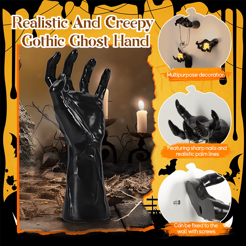 🔥Last Day Promotion 50% OFF🔥Halloween Wall-Mounted Scary Ghost Hand Decoration