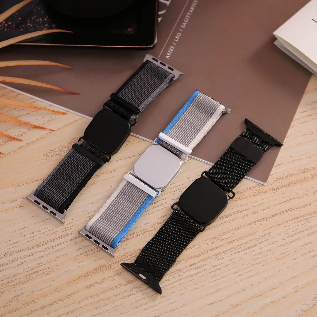 🔥LAST DAY SALE 50% OFF💕Suitable For Apple Wireless Charging Integrated Replacement Nylon Watch Strap