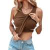 🎉Letzter Tag 49% Rabatt🔥Chicme Tanktop mit Rundhalsausschnitt, integriertem BH, gerippte Passform, lässig, bequem