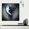 💞 Love Heart Gray-3D Art Wall