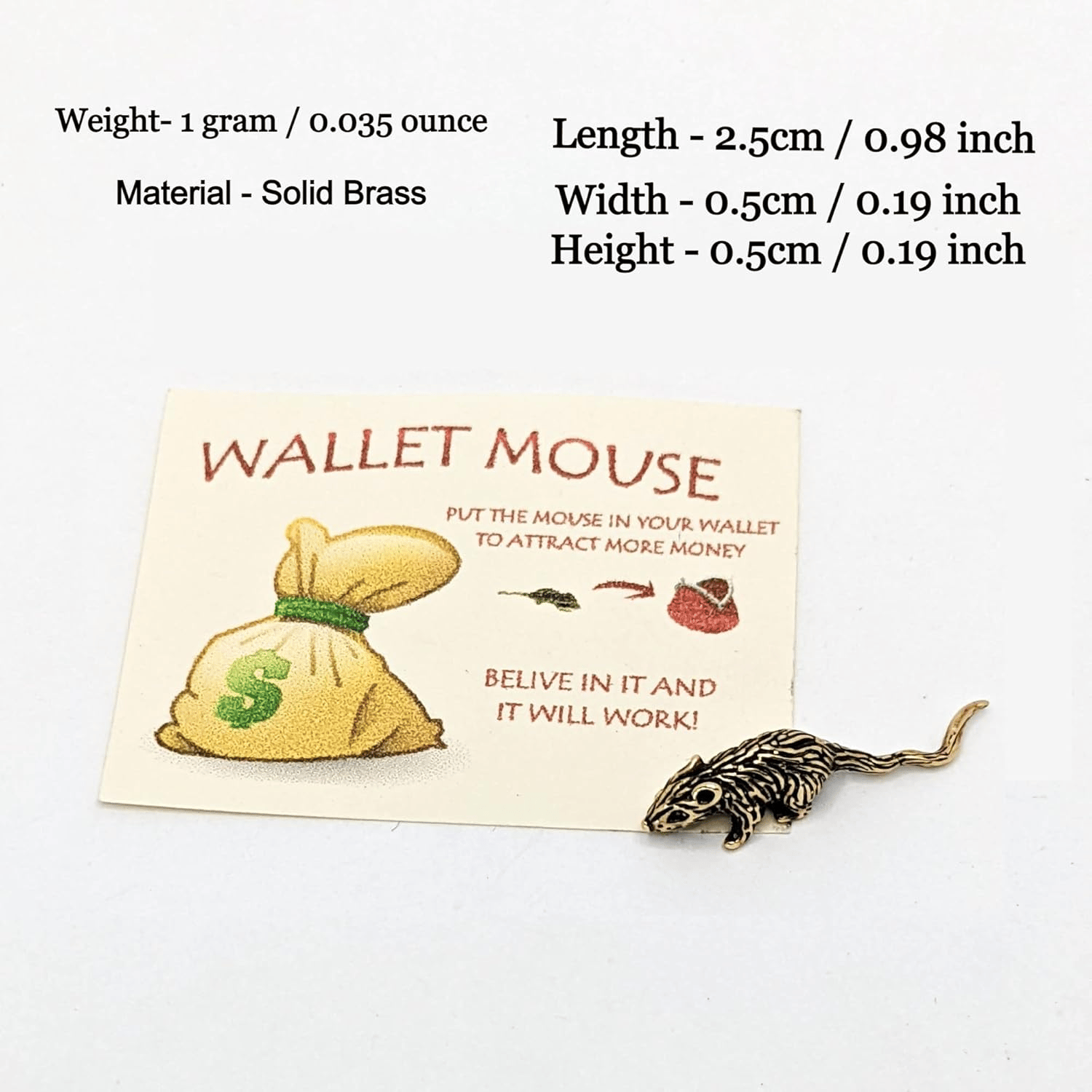 💥LAST DAY SALE 50% OFF💰Wallet Mouse To Attract More Money⚡BUY 3 GET 1 FREE