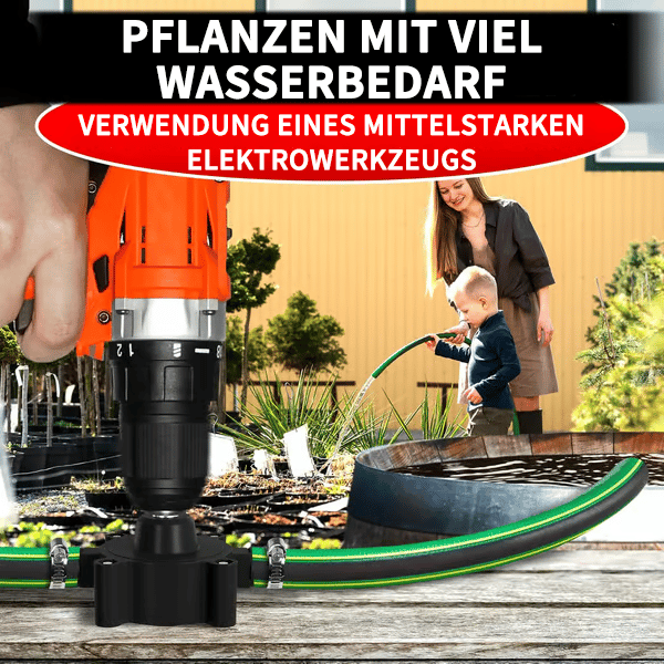 🔥🎁Tragbare elektrische Bohrmaschinenpumpe