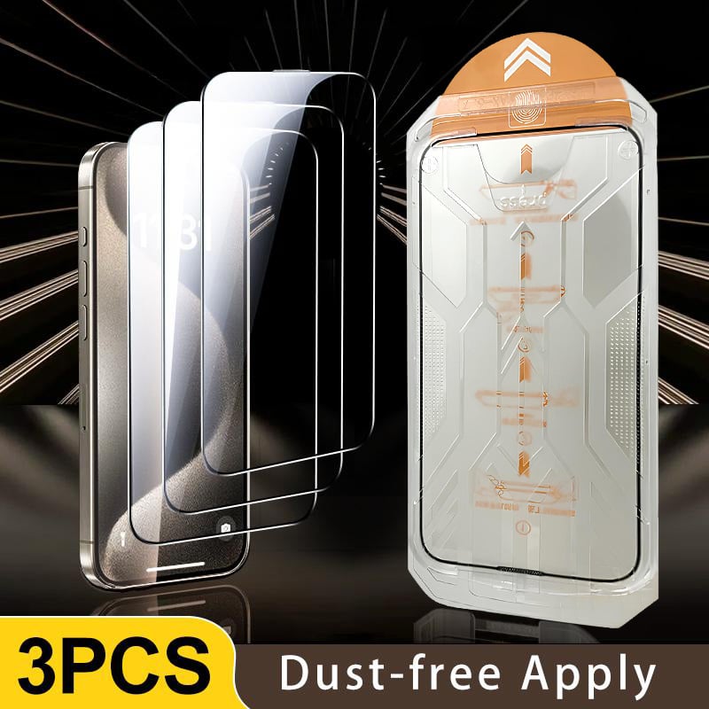 🔥Last Day Promotion - 60% OFF🎁📱Screen Protector -Fingerprint-proof Dust Free Without Bubbles