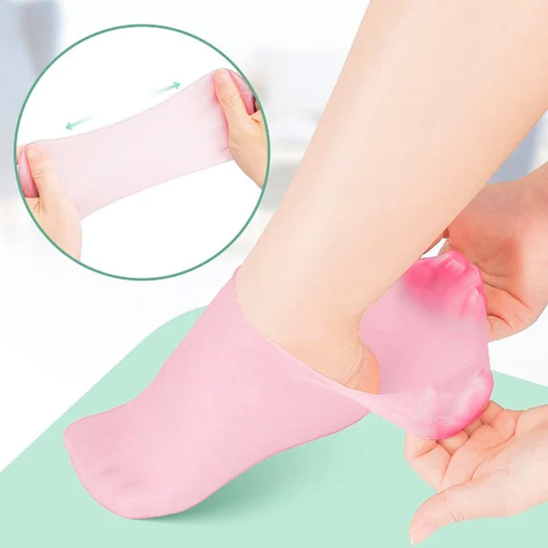 (🎄Christmas Hot Sale - 50% OFF) Women Foot Spa Pedicure Silicone Socks