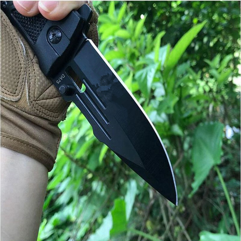 Father's Day Gifts-Black Cord Folding Knife