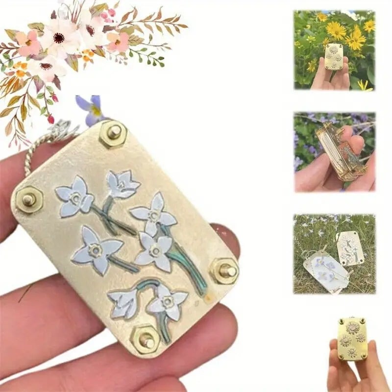 🔥Last Day 50% OFF-Micro Flower Press, Miniature Flower Press Kit