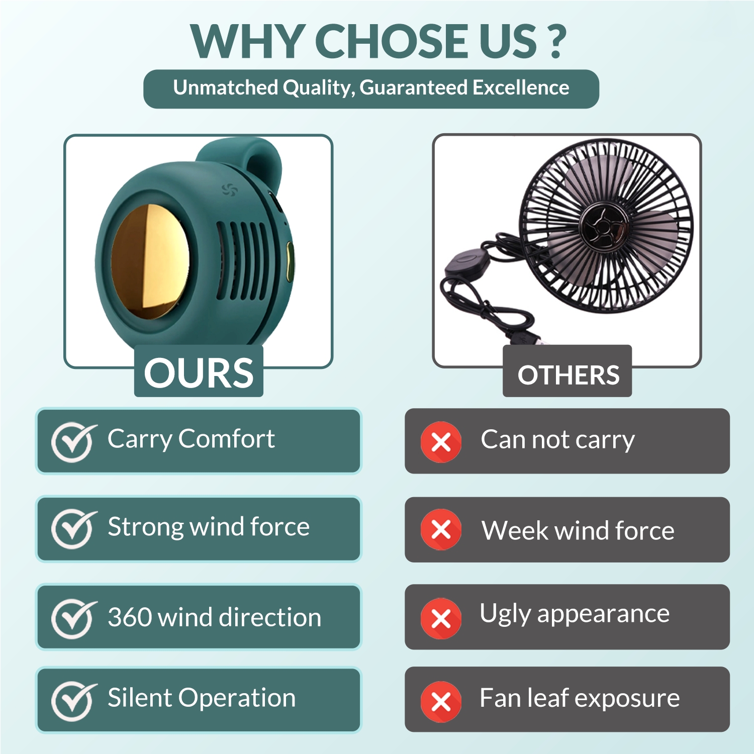🔥Last Day Promotion 70% OFF🔥Clip-On Fan⚡️Buy 2 Free Shipping