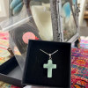 ✝️100% Handmade Green Aventurine Cross Healing Heart (𝐂𝐡𝐚𝐝 𝐒𝐦𝐢𝐭𝐡 𝐇𝐚𝐧𝐝𝐦𝐚𝐝𝐞®)