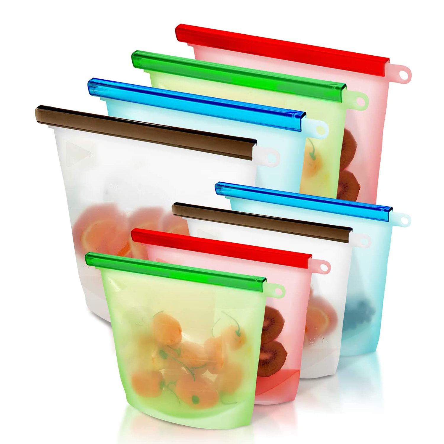 (Last Day Promotion-48% off🔥🔥)Reusable silicone food storage bags