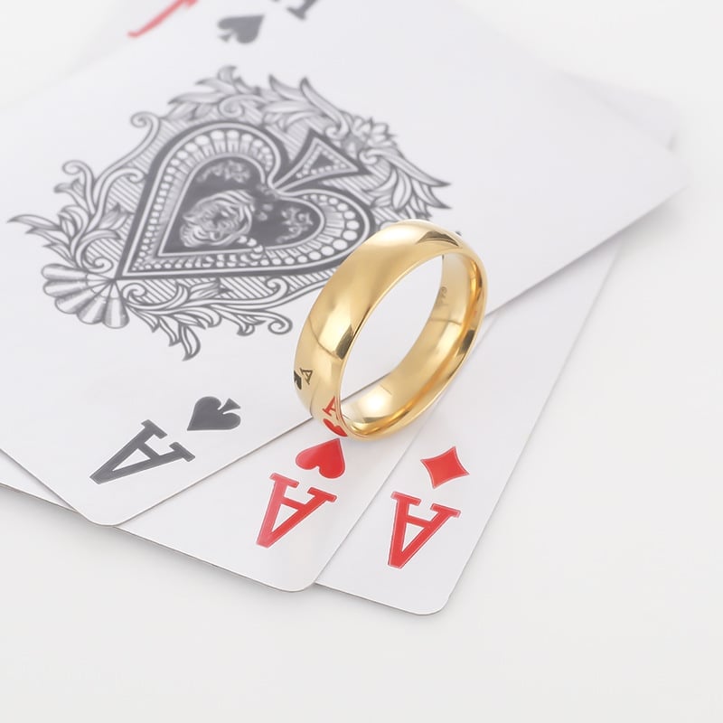 🔥Last Day Promotion 48% OFF-🎁-The Poker Magic Mirror Ring