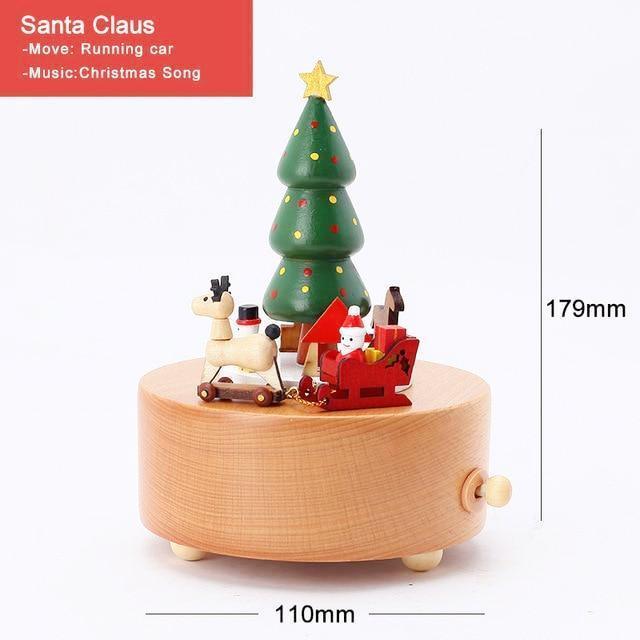 (New Year's Pre-Sale-Save 50% Off)Handmade Wooden Rotating Music Boxes - 🔥BUY 2 FREE SHIPPING