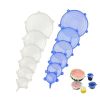 6 Pcs/Set Silicone Stretch Lids Reusable Food Covers Best Silicone Lids