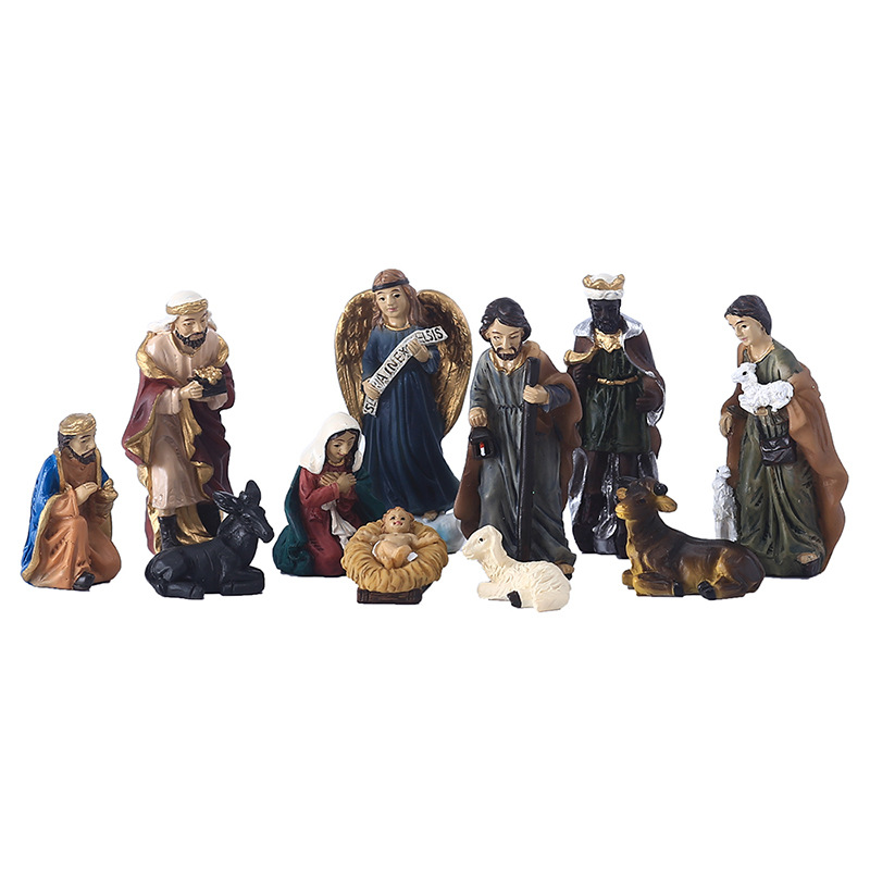 NEW YEAR SALE NOW-45% OFF 🔥 -- 🔥11 Piece Outdoor Nativity Lawn Art/Figurine Set --🔥Buy 2 Get Extra 10% OFF