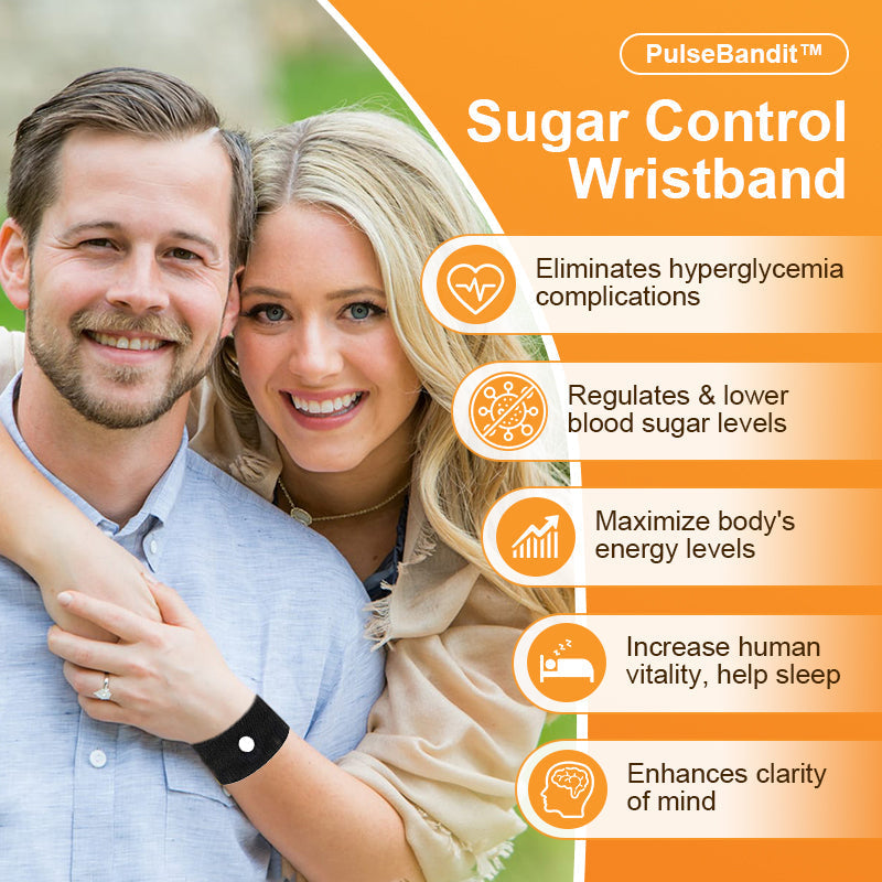 🔥Last Day Promotion 70% OFF-🔥-South Moon Sugar Control Wristband