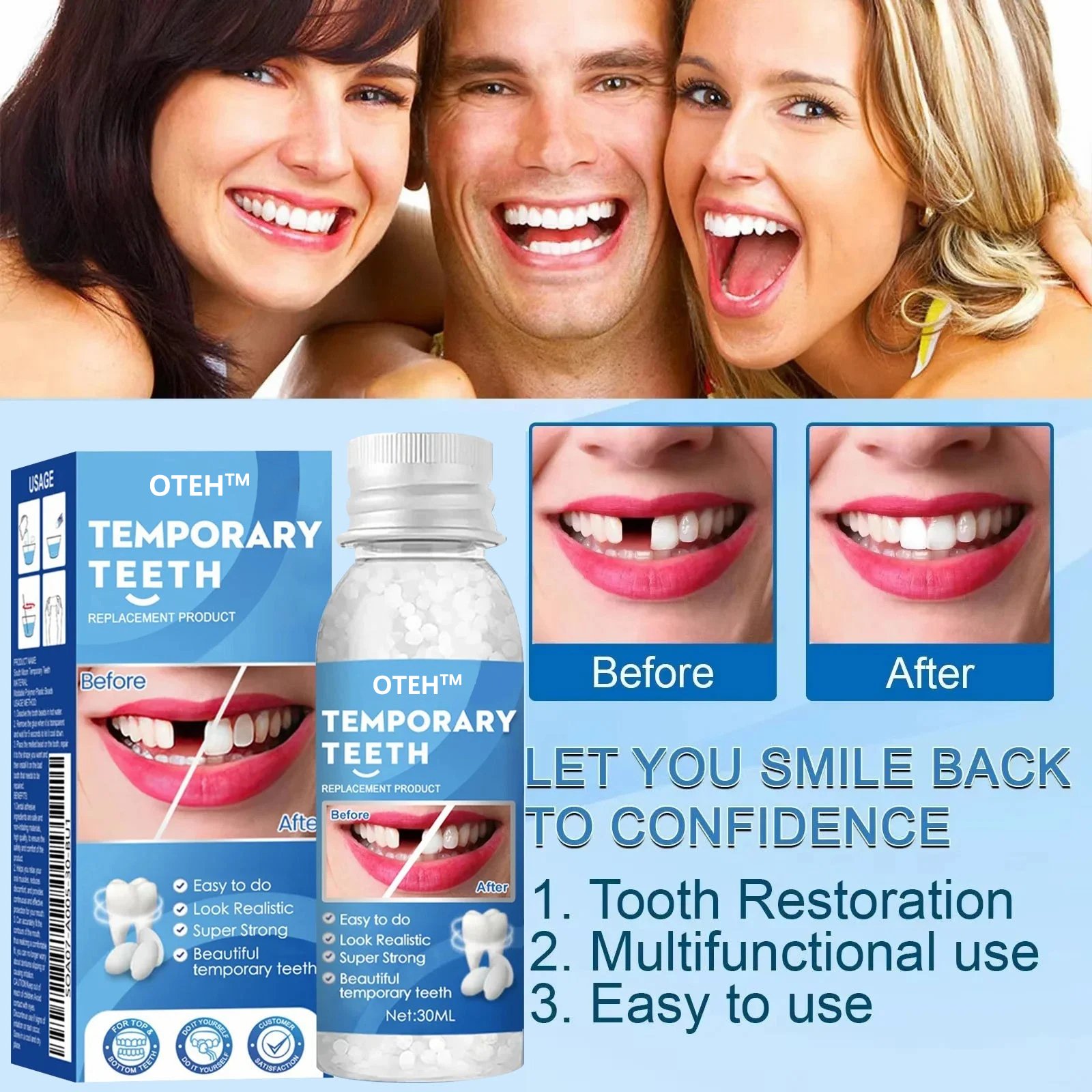 OTEH™ – The Ultimate Temporary Tooth Repair Solution for a Perfect Smile