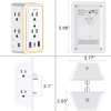 🎁TikTok Last Day Sale - 70% OFF🔥Multi Plug Outlet Surge Protector