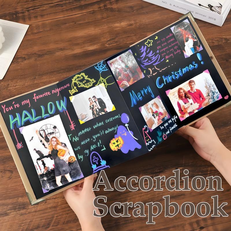 🎁TikTok Last Day Sale - 70% OFF🎉The Memory Keeper: 99+ Inch Accordion Scrapbook Album📚