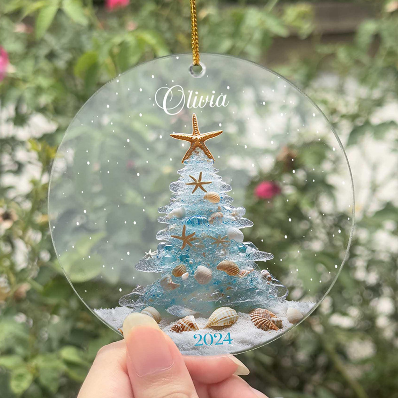 🎄Coastal Christmas Tree Ornamen🌊