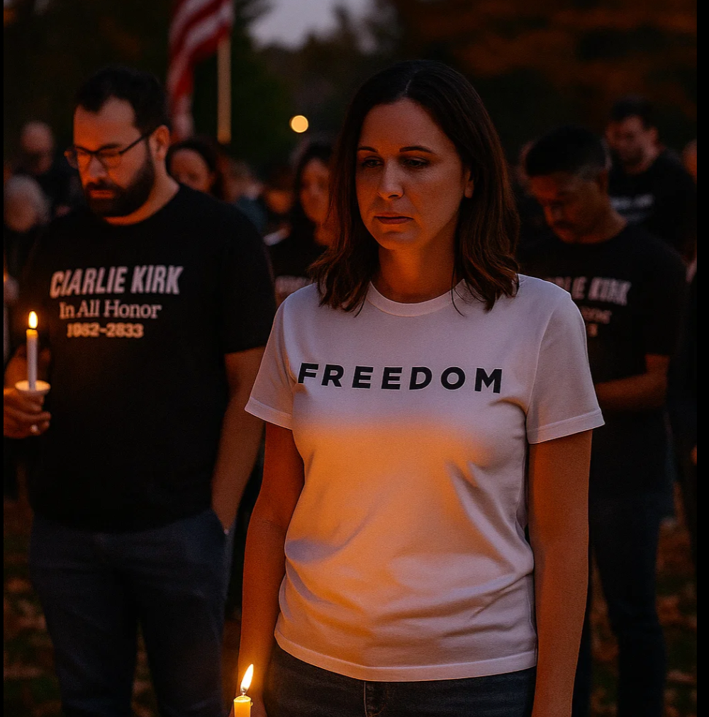 🙏FREEDOM T-Shirt / In All Honor – Charlie Kirk (1993–2025)