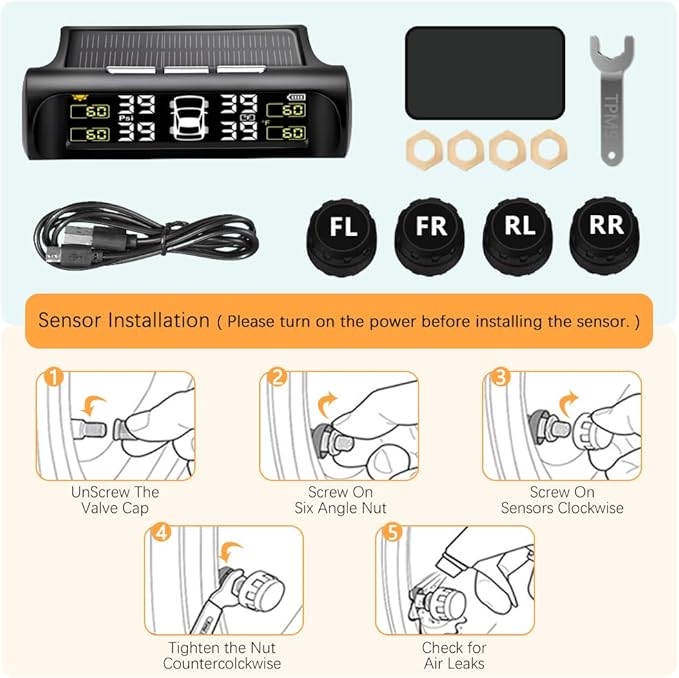💥LAST DAY SALE 50% OFF💥Tire Pressure Monitoring System