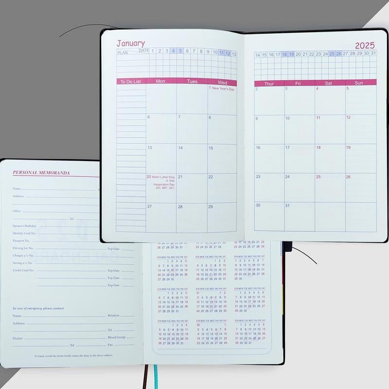 🔥2025 One Day One Page Daily Planner – Your Ultimate Gift Calendar🔥Buy 2 Free Shipping