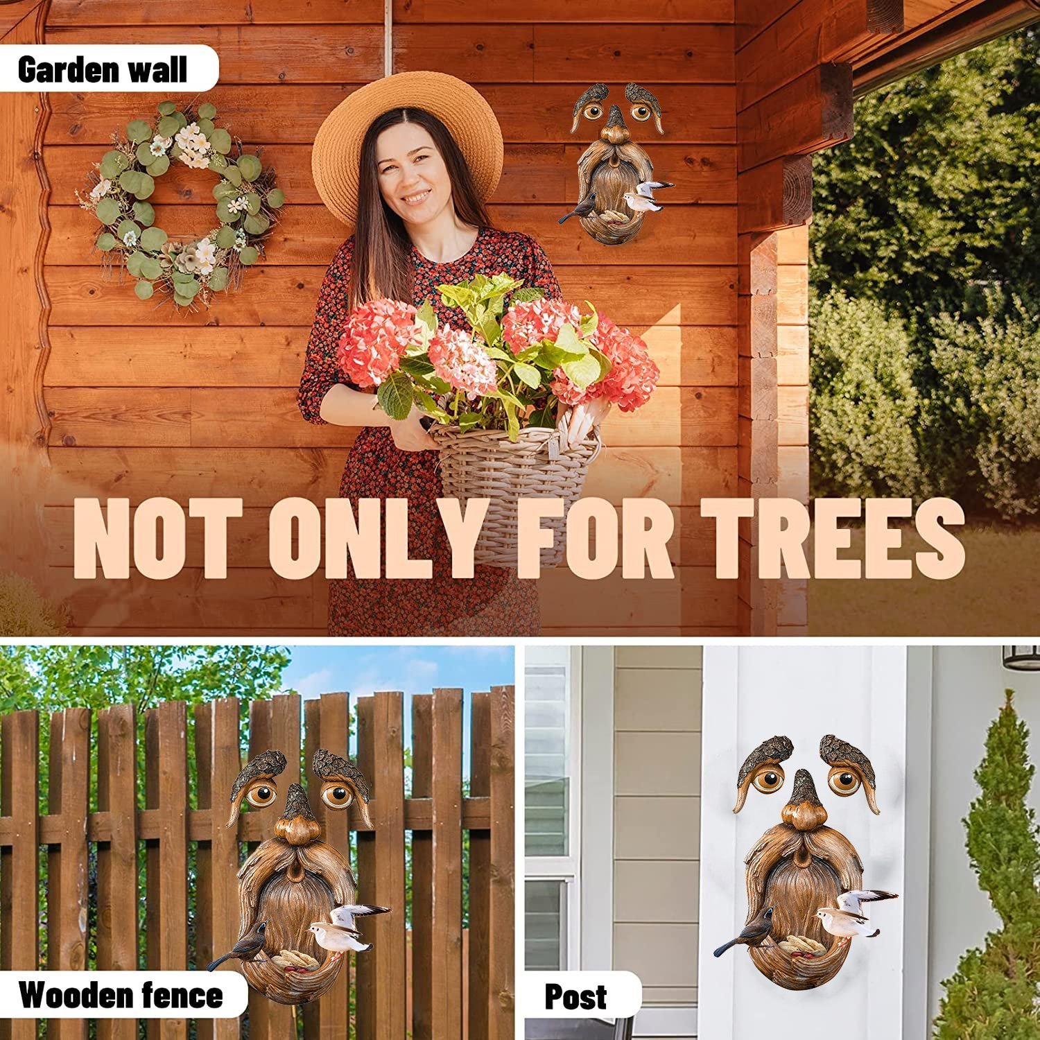 ⏰New Years Sale - 48% Off 🌳Unique Bird Feeders for Outdoors-Old Man Tree Art