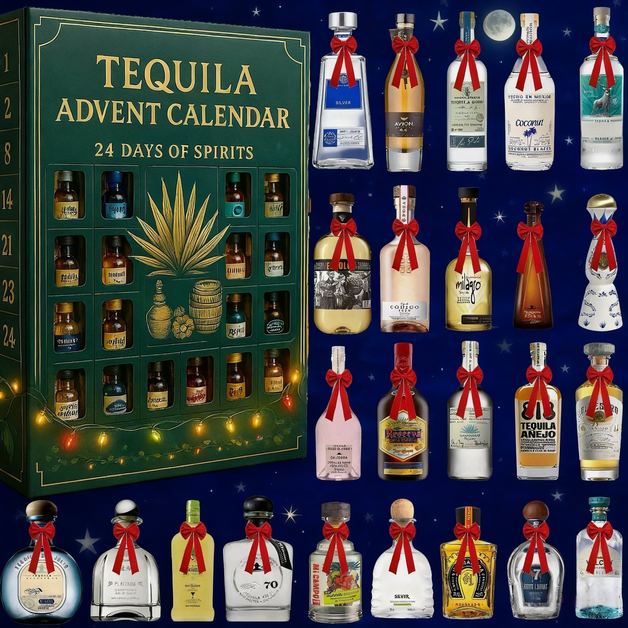 🔥Last Day 50% OFF -🥂2025 Tequila Advent Calendar