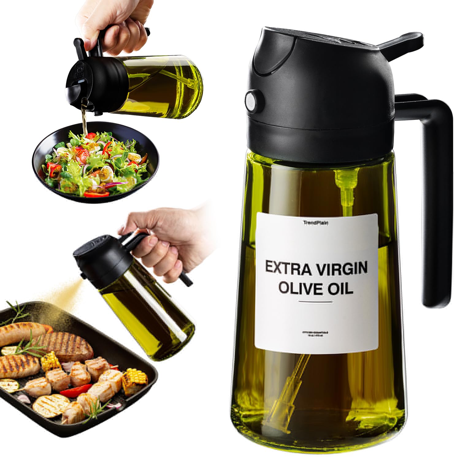 🔥Last Day Promotion 70% OFF🔥16oz Light-Blocking Tinted Olive Oil Dispenser