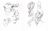 🎨Character Drawing Secrets+Character Drawing: The Dot Method Set | Korean with English(📚HARDCOVER BOOK)