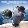 🔥Father's Day Sale 70% OFF - Wide Brim Solar Fan Outdoor Fishing Hat-Solar & USB Charging