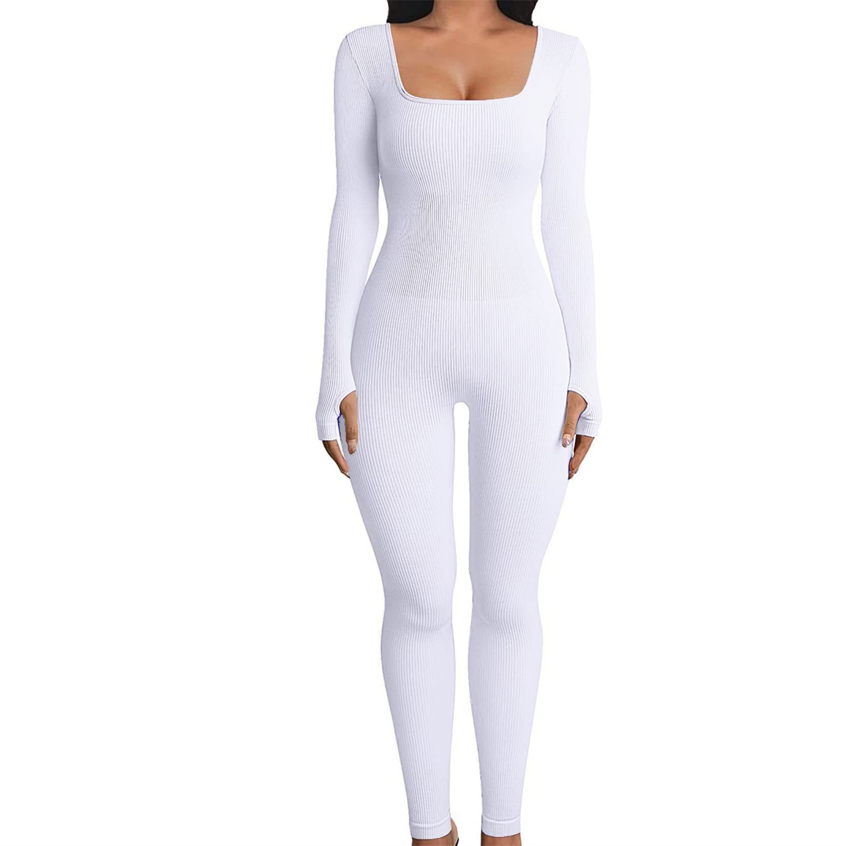 (🔥Last Day Promotion 50% OFF) Jumpsuit with Tummy Control Panel - Buy 2 Get Extra 10% OFF & Free Shipping